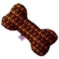 Mirage Pet Products Autumn Leaves 6 in. Stuffing Free Bone Dog Toy 1349-SFTYBN6
